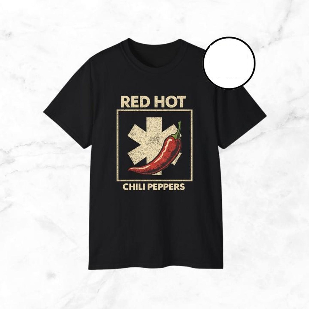 Red Hot Chili Peppers Band T-Shirt – Rock Music Concert Tee